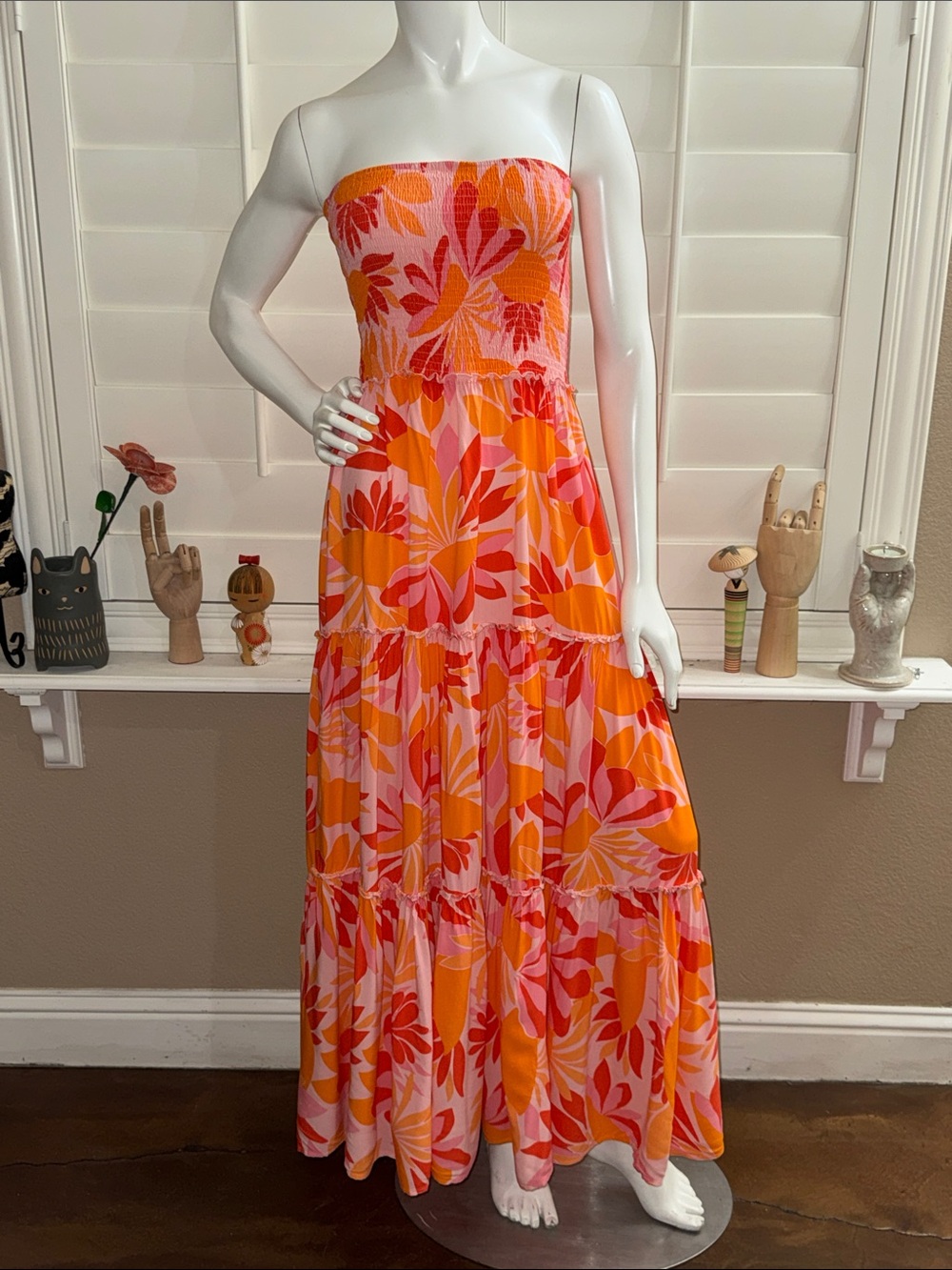 Abel the Label Rumi Strapless Maxi Dress